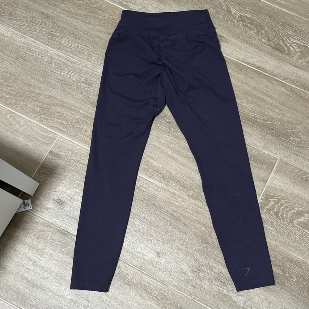 Gymshark Blue Leggings High Waist Performance